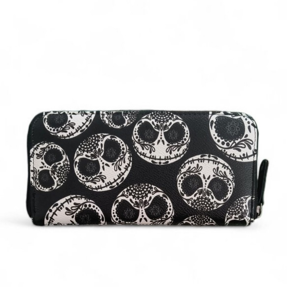 Loungefly Disney The Nightmare Before Christmas Jack Sugar Skull Barrel Bag Set - Picture 13 of 16